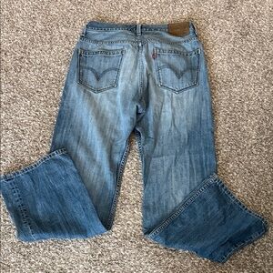 Levi's Men's Light Blue Bootcut Jeans